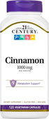 21st Century Cinnamon 1000mg 120 Vegicaps