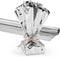 Hygloss Mylar Gift Wrap Roll, 24 Inch x 8.3 Feet, Silver (61205)