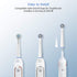 Replacement Toothbrush Heads for Oral B Braun, 4 Pack Professional Electric Toothbrush Heads, Compatible with Oral-B