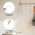 lasuroa 6pcs Set, 12.6 Inch Straw Cleaner Brush Cleaning Brush Extra Long Reusable Water Bottle Pipe Cleaner Bendable