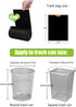 8 Gallon Black Drawstring Trash Bag, 0.9 Mil, 90 Counts