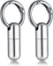 Qianyu 2 PCS Small Pill Case Micro Keychain Pill Holder Portable Waterproof Container