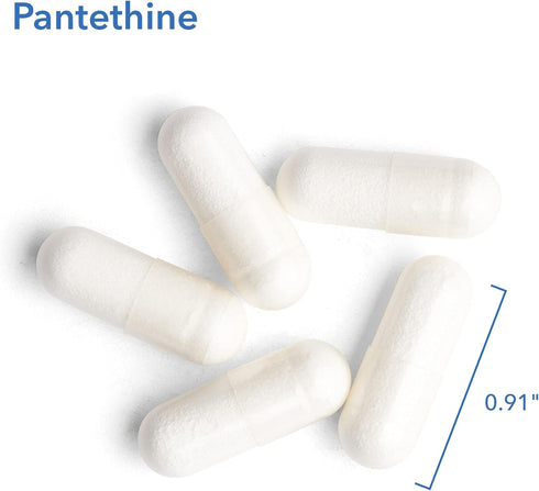 Allergy Research Group Pantethine Supplement - Vitamin B5 for Metabolism, Liver, Cardiovascular Support - 60 Count