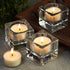 Set 36-4 DEYBBY Natural Scented Soy Wax Tealight Candles Bulk, Jasmine Aromatherapy Luxury Tea Candle of Hour Burning