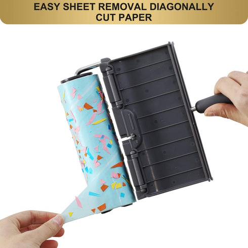 Fedicelly Extra Sticky Lint Rollers for Pet Hair, 6.3 inches Wider with 320 Sheets Large Lint Remover Brush
