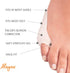 Tailors Bunion Corrector - Soft Silicone Bunionette Splint Gel Guard for Pain Relief, Protects Pinky Toe by Alayna (1