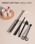 RONXS Long Electric Candle Lighters, Rechargeable USB Lighter with LED Battery Display, Flexible Neck Plasma Arc Lighter