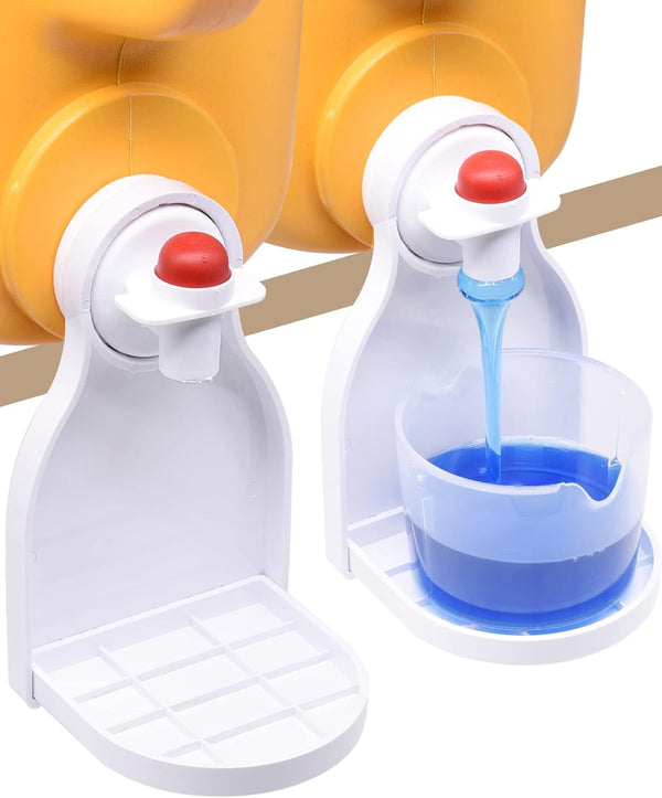 Laundry Detergent Cup Holder, Drip Tray Catcher for Fabric Softener, No More Mess and Drips