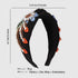 Yusier Baroque Rhinestone Crystal Headbands - Exquisite Hair Accessories for Women, Available in 5 Colors (Black)