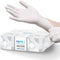 Hand-E Touch White Nitrile Disposable Gloves | Latex Free | Food Prep, Salon, Kitchen Gloves