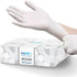 Hand-E Touch White Nitrile Disposable Gloves | Latex Free | Food Prep, Salon, Kitchen Gloves