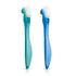 Recommended (Pack 2) GUM Denture Brush - Dual Headed Hard Bristle Toothbrush for Dentures & Acrylic Retainers - Dentist