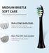 Mullburry 12 Pack P11 T9 P11 T9 Replacement Toothbrush Heads Compatible with fairywill Electric Toothbrush, W Shape