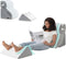 Hansleep Bed Wedge Pillow Set for After Surgery 4PCS, Post Surgery Pillow