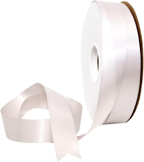 Morex Ribbon 08822/50-818 Double Face Satin Ribbon 7/8" X 50 YD for Gift Wrapping, Birthday Gift Cards, Crafts