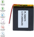YTKavq 3.7v 2600mAh 506075 2.0mm Polymer Lithium Ion Battery Lipo Rechargeable Battery with PH Connector