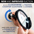 MIRRORVANA Dual Antifog Shower Mirror for Shaving, Shatterproof with Razor Holder, Upgraded Suction, 360° Swivel (8"