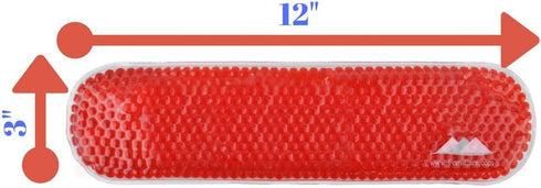 FOMI Care Hemorrhoid Gel Bead Ice Compress | 2 Pack, 3 Sleeves for Hot and Cold Treatment