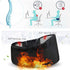 Heating Lower Back Brace for Pain Relief – Adjustable Magnetic Therapy Waist Belt Wrap for Herniated Disc, Sciatica,