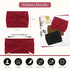Tobeffect Wide Headbands for Women, 7'' Extra Large Turban Headband Boho Hairband Hair Twisted Knot Accessories, 6 Pack