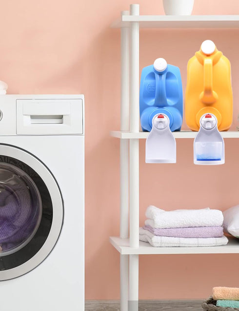 Laundry Detergent Cup Holder, Drip Tray Catcher for Fabric Softener, No More Mess and Drips