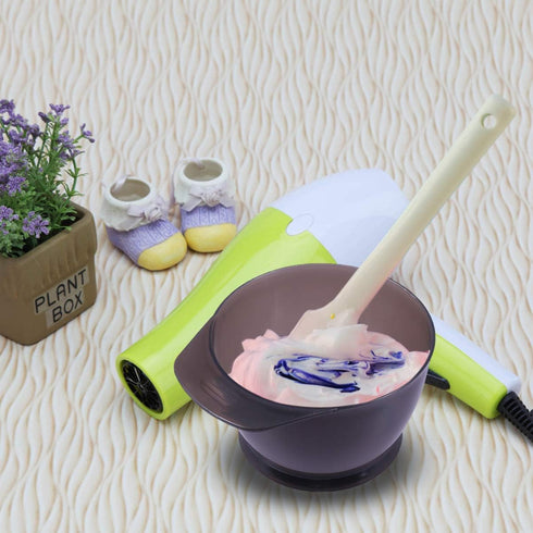 Lurrose 2Pcs Hair Color Bowl, Plastic Color Mixing Tint Bowls for DIY Hairdressing
