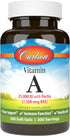 Carlson Vitamin A, 25000 IU (7500 mcg RAE) with Pectin for Vision Health, 300 Softgels
