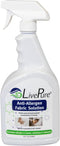 LivePure Anti-Allergen Fabric Spray for Household Surfaces - 32 OZ