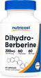 Nutricost Dihydroberberine Capsules, 200mg, More Bioavailable Metabolite of Berberine (60 Capsules)