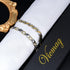 Vicmag Magnetic Bracelet for Women, Adjustable Titanium Steel Magnet Bracelet Gift