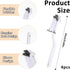 JJUNW 4Pcs (4) Kitchen Scrub Brush, Angle Cleaning Brush, Right Angle Scrub Brush for Sink Household Dish Pot Pan Edge