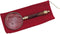 Solid Brass Magnifying Glass with Wood Handle & Felt Bag