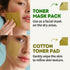 EUNYUL Lab Calming Solution CICA Toner Pad | 60 Pads Face Moisturizer, Vegan Certified Cotton Pad