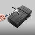 YUSUD Large Waterproof Cigarette Case with Lighter, Holds 20pcs 84mm King Size, Outdoor Travel Accessories