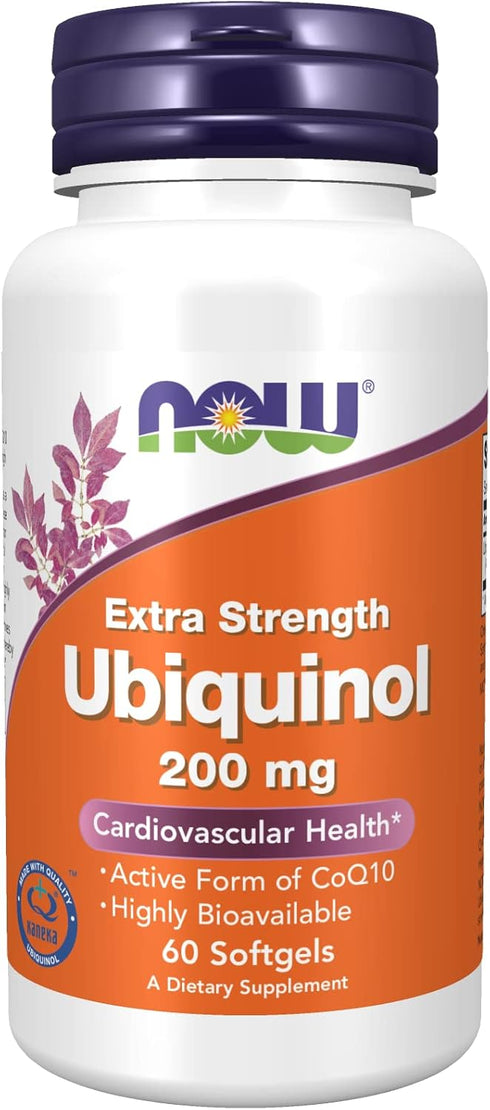NOW Foods Ubiquinol - 200 mg - 60 Softgels