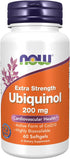 NOW Foods Ubiquinol - 200 mg - 60 Softgels