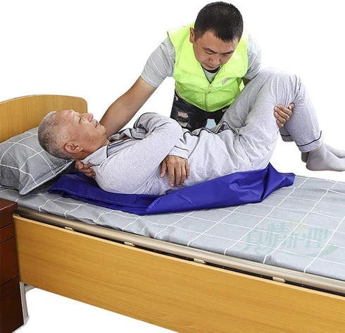 Reusable Flat Slide Sheet for Patient Transfer, Turning, and Repositioning in Beds, Hospitals and Home Care, Patient