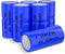 Quzmo 2CR1/3N 6 Volt Battery, 200mAh High Capacity Lithium ion Batteries Compatible with