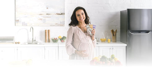 Pack, 9 OVU Bar Fertility, Pregnancy & Postpartum Nutrition Support for Women, Myo-Inositol, Folic Acid, Maca, High
