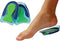KidSole Sport Traction Shock Absorbing Lightweight Gel Heel Cups for Kids with Sensitive Heels, 2 Pairs (Teen Size