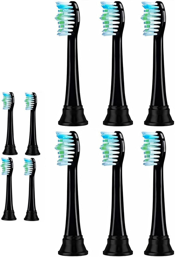 MYbrushnice Replacement Toothbrush Heads Compatible with Greater Goods Sonic Electric Toothbrush, 10 Pack