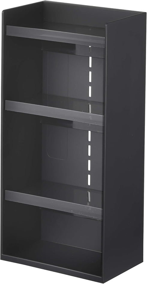 Yamazaki Home Tower Jewelry & Makeup Organizer, Standup Cosmetic Storage Box, Display Case - Flat - Abs Plastic by YAMAZAKI