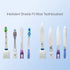 Toothbrush Shields - 10 Pack Head Cover Caps, Quick-Drying & Disposable for Travel, Home & Office