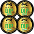 Teaza Peppermint Herbal Energy Pouch - 10 Count, 4 Camo Pucks for Natural Energy Boost