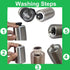 CoaGu Pill Crusher, Grind Multiple Tablets into Fine Powder for Travel, Feeding Tubes, Pets, or Kids