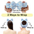 Shintop Sweet Super Soft Caroset Polka Dots Wash Cosmetic Headband Hairlace (Light Blue Polka Dots)