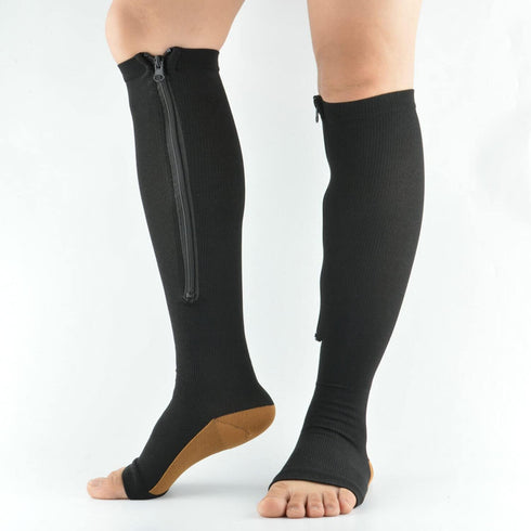 WOGOSVOR Compression Socks Open Toe Stockings