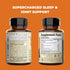 Turmeric, Melatonin & Valerian Root Sleep Aid Supplement - Natural Sleep Aid for Adults with Relaxation Support, 2-Pack