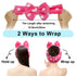 Shintop Sweet Super Soft Caroset Polka Dots Wash Cosmetic Headband Hairlace (Rose Polka Dots)