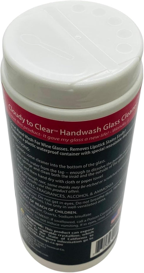Siege 12 oz, P-35 Handwash Glass Powder Cleaner, Earth Friendly, Made in USA